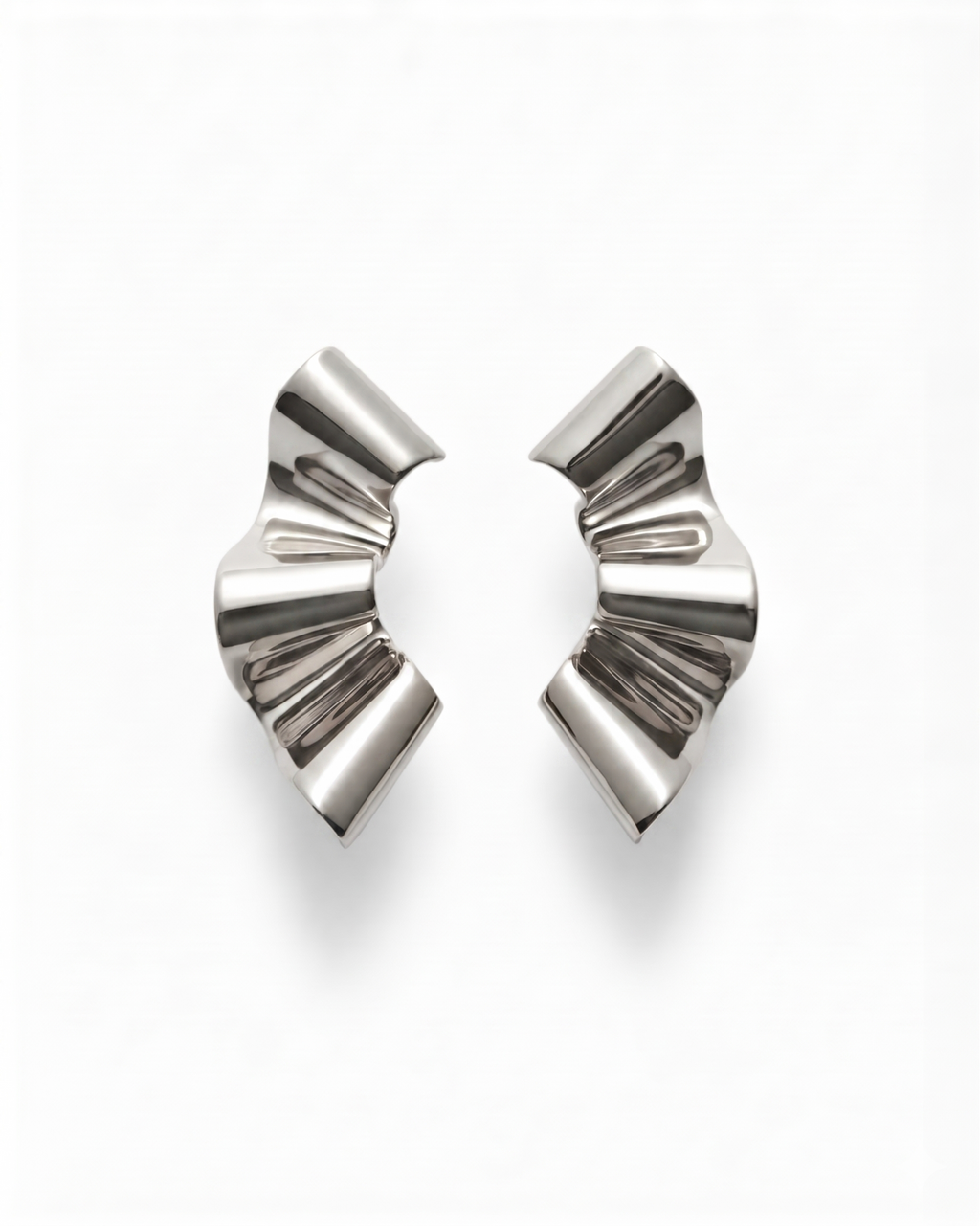 Pleat Earring