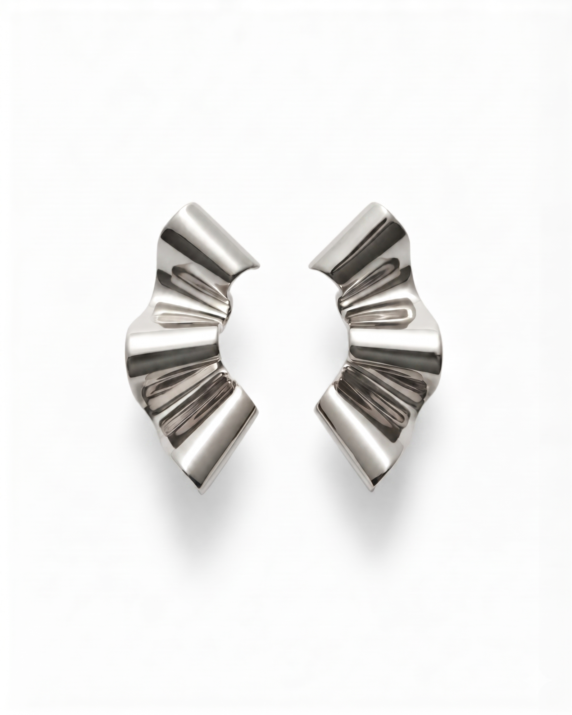 Pleat Earring