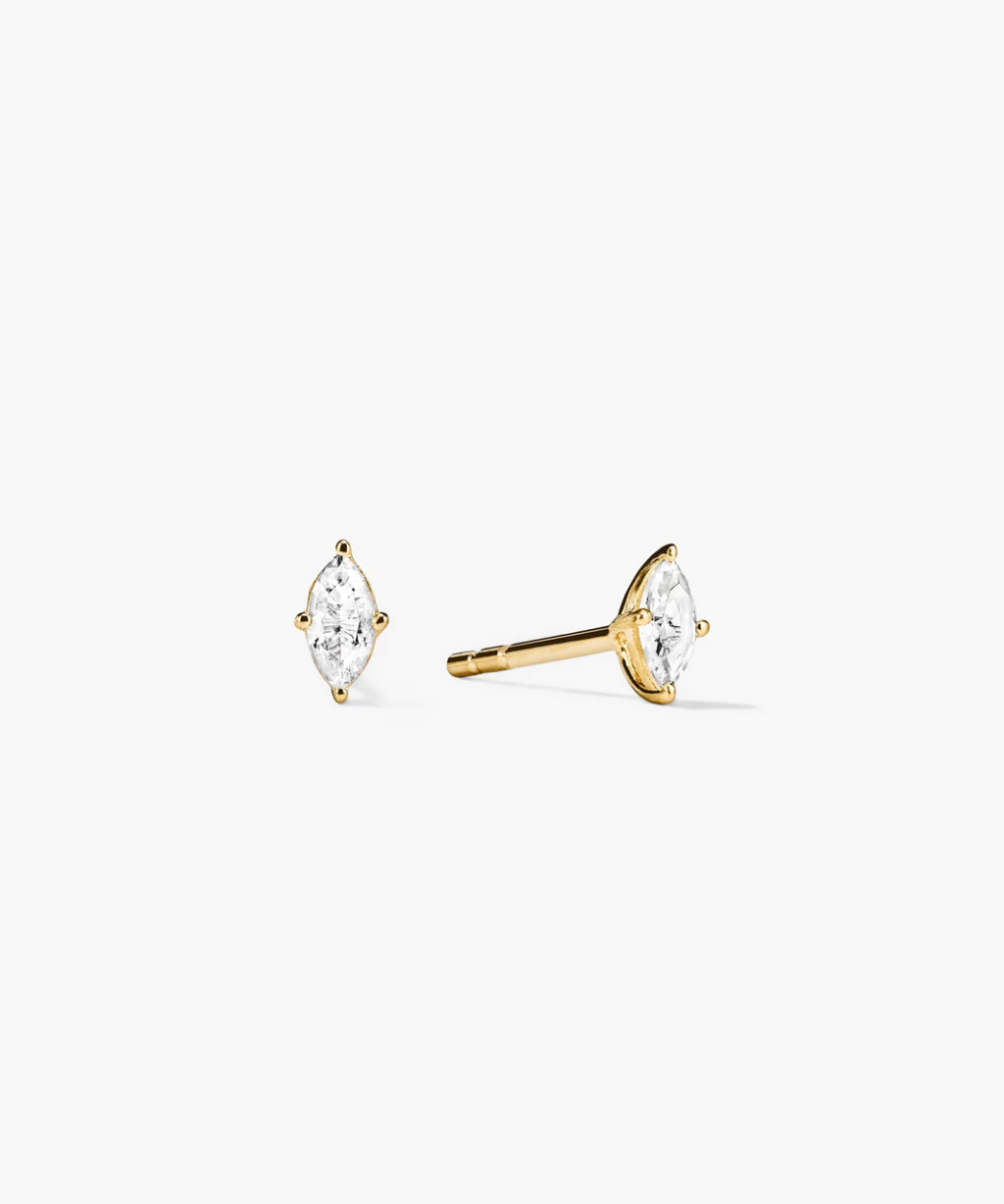 Marquise Cut Studs